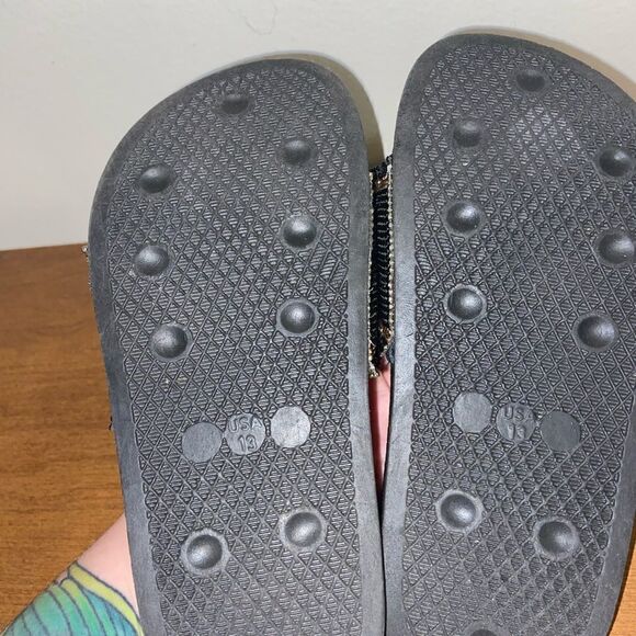 Bebe glitter logo slides - Picture 4 of 6